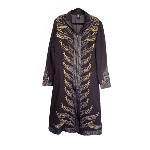 Hot Topic Netflix Shadow and Bone Darkling Trench Coat Size Medium Rare EUC
